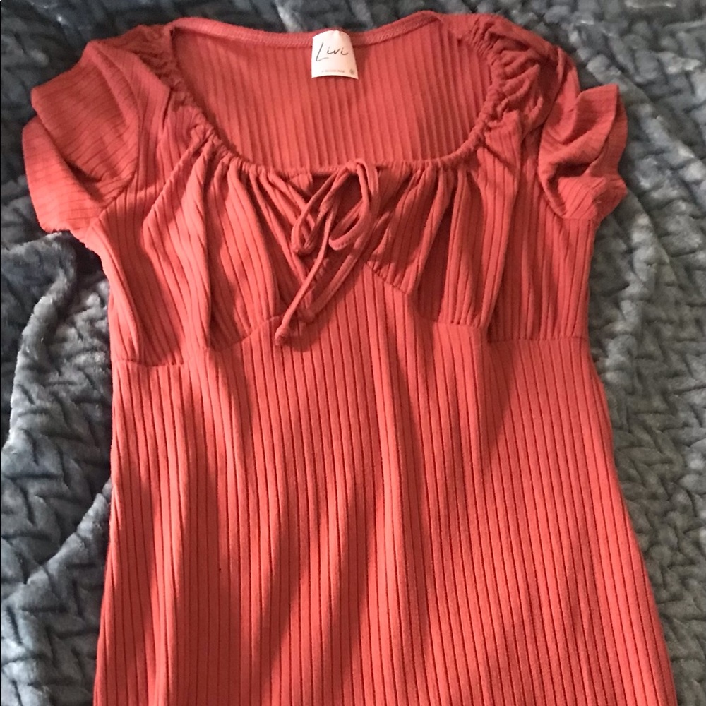 Peachy dress
